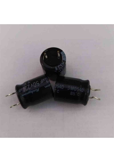 188370279 220mf 50v 10x12.5 85 Rubycon Elko Kondansatör 67 Adet