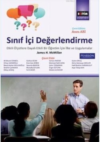 Sınıf İçi Değerlendirme Asım Arı. James H.Mcmilan