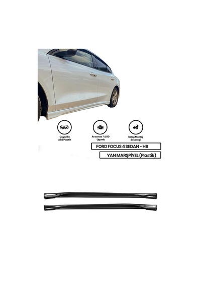 Ford Focus Sedan Body Kit Plastik Boyasız