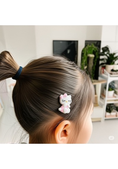 Hello Kitty Figürlü Sevimli Saç Tokası 1 Adet Gönderim 10493 Renk Seçimi Için Mesaj Atınız Çok Renkli