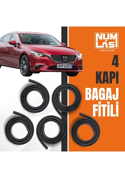 Mazda 6 Sedan 2013-2018 4 Kapı + Bagaj Fitili-a Kalite-numlas-nm4000