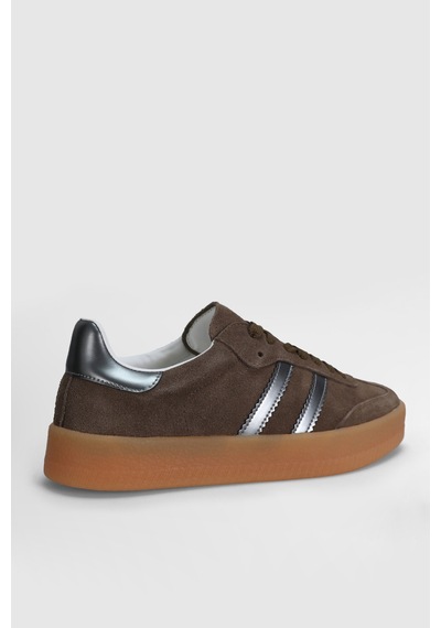 Lufian Davıd Erkek Deri Sneaker Ayakkabı Kum Kum 112230253100580 Kum