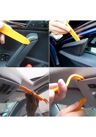 Oto Teyp Döşeme Trim Sökme Kapı Döşeme Trim Sökme Aparatı 4'Lü Set