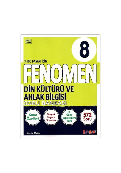 Fenomen Yayınları 8. Sınıf Lgs Din Kültürü Ve Ahlak Bilgisi Soru Bankası