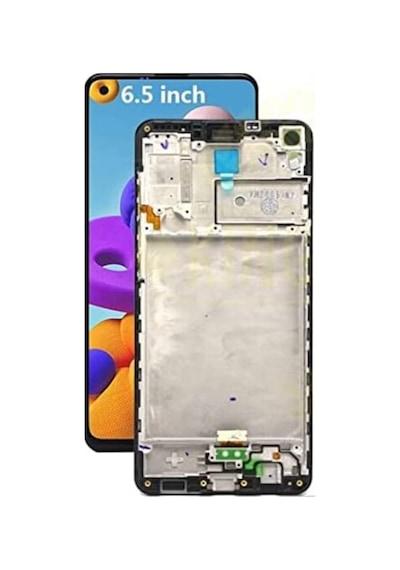 Samsung Uyumlu Galaxy A21S A217 Lcd Ekran Dokunmatik Çıtalı (534850813)