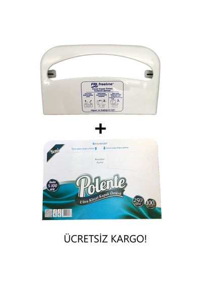 Berta Brg K01p Plastik Klozet Kağıt Verici + Klozet Kapak Örtüsü