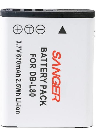 Sanger Db-L80 Sanyo Fotoğraf Makinesi Batarya