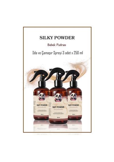 Rosie 3 Adet Silky Powder Oda Ve Çamaşır Spreyi 250 Ml Fresh