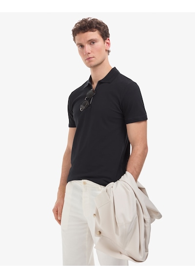 Pierre Cardin Erkek Siyah Tişört Basic 50325311-vr046