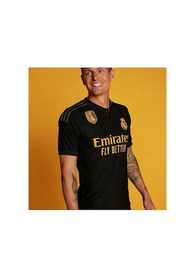 Real Madrid 2023/24 Yeni Sezon Toni Kroos Siyah Alternatif Formas Çok Renkli