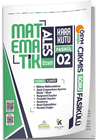 2026 Ales Matematik Kara Kutu 2.fasikül ÖSYM Çıkmış Soru Bölme Bölünebilme Mutlak Değer Modüler Set