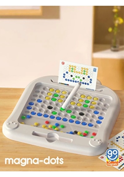 Magnetic Dots - Steam Manyetik Kodlama Tableti Ekransız Oyun Aktivitesi Manyetik Yapı Blokları