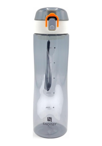 600ml Pipetli Suluk, Askılı, Gri Genel