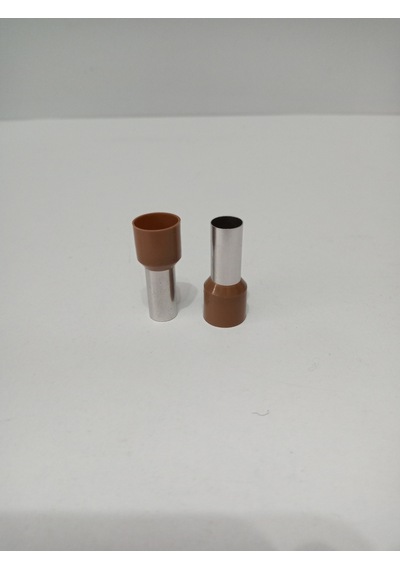 4GA Yalıtımlı Amfi Kablosu Ucu - 25 mm İzoleli Kablo Ucu 2 Adet