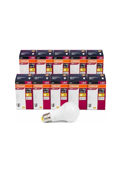 Osram Led Value Classic A100 E27 Led Ampul 13w 1521 Lümen 100w Eşdeğeri Uzun Ömürlü Enerji Tasarruflu Ampul 10'lu Diğer Osram Led Value Classic A100 E27 Led Ampul 13w 1521 Lümen 100w Eşdeğeri Uzun Ömürlü Enerji Tasarruflu Ampul 10'lu Diğer