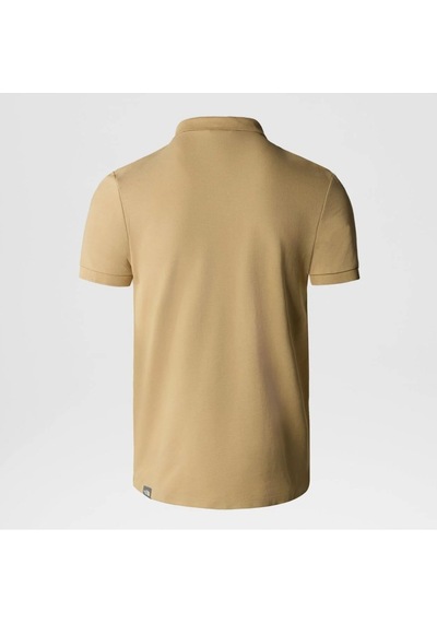 The North Face Premium Piquet Erkek Bej Klasik Yaka Polo Tişört NF00CEV4LK51 Bej