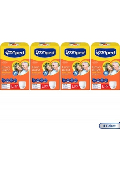 Canped Emici Külot Büyük Boy Large 120 Li PKT.CANPED.078 L