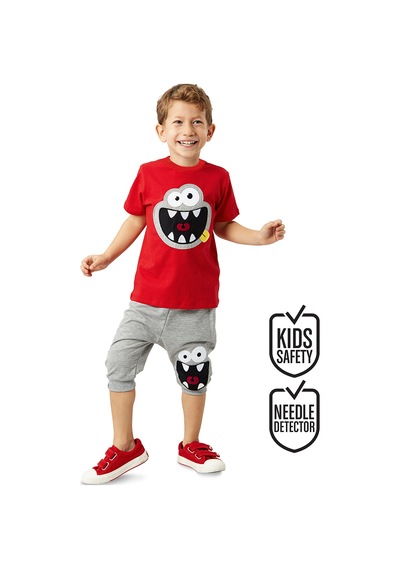 Kahkaha  Erkek  Çocuk  T-shirt  Kapri  Şort  Takım
