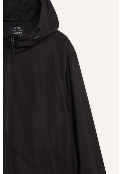 Defacto Su İtici Slim Fit Dar Kesim Kapüşonlu Fermuarlı Mont C5821ax25aubk27 Siyah Defacto Su İtici Slim Fit Dar Kesim Kapüşonlu Fermuarlı Mont C5821ax25aubk27 Siyah
