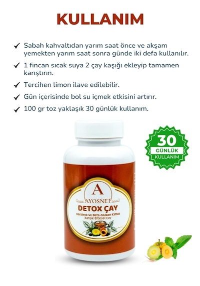 Ayoslife  Çayı Garsinyalı 100 G