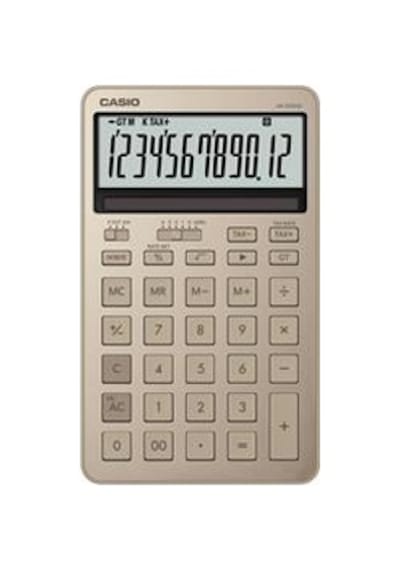 Casio Jw-200dq-gd12 Hane Parlak Altın Masa Üstü Hesap Makinesi Diğer