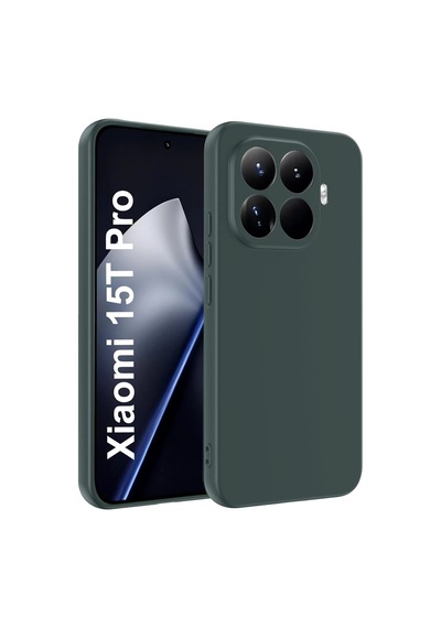 Uryport Xiaomi Mi 15t Pro First Silikon - Koyu Yeşil