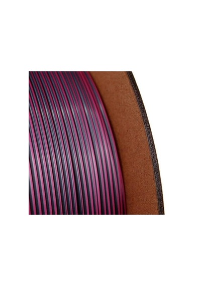 Nanelab Çift Renkli Silk Pla Filament - Siyah-gül Kırmızısı - 1.75mm - 1kg