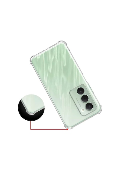 Xiaomi Redmi 15 Kılıf Zore 2mm Anti Shock Silikon Seffaf