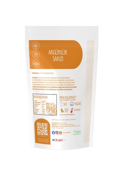 Akgünlük Sakızı - 100g - Boswellia Serrata Ağacından %100 Doğal Taze