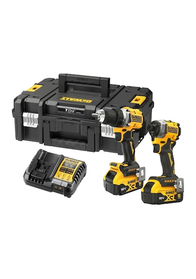 Dewalt DCK2051P2T DCD800 + DCF850 18V 5.0AH Li-ıon Kömürsüz İkiz Set