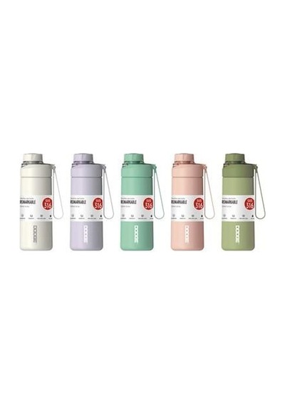 Dodge Fit Çelik Termos Matara 520ml Yeşil Yeşil