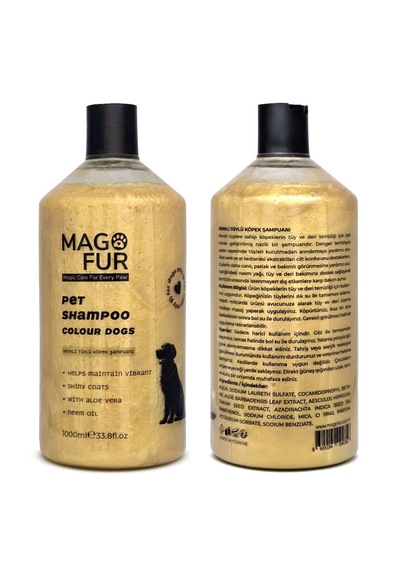 Mago Fur Renkli Tüylü Köpek Şampuanı - 1000 Ml