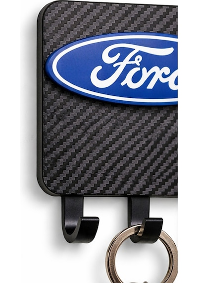 Ford Logolu Anahtar Askılığı Duvar Tipi Anahtarlık Askısı 96x77mm