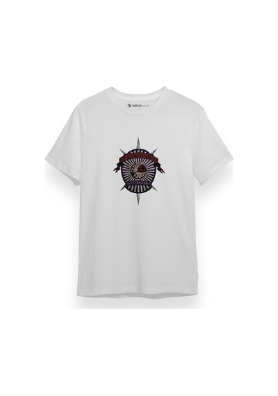 Shadow And Bone Alkemi Beyaz Kısa Kol Erkek Tshirt 001