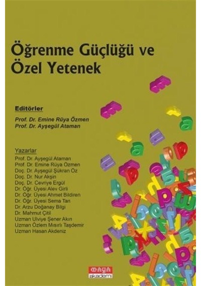 Öğrenme Güçlüğü Ve Özel Yetenek / Kolektif