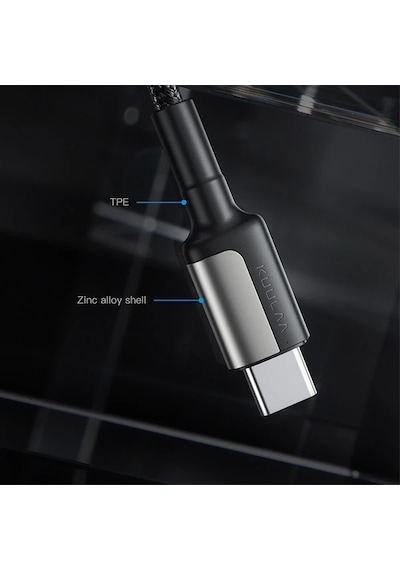 Kuulaa Type C Type-c Pd 60w Qc4.0 Hızlı Şarj Ve Data Kablosu 1metre- 5775