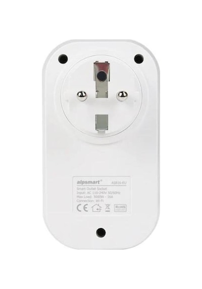 Alpsmart As816eu Akıllı Wifi Priz - Zaman Ayarlı 16a 55894706