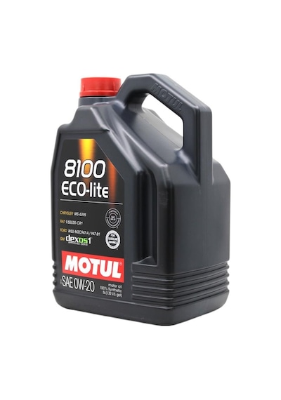 Motul 8100 Eco-Lite 0W-20 Dexos1 Tam Sentetik Motor Yağı 4 x 5 L