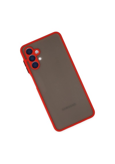 Samsung Galaxy A04s Kılıf Montreal Silikon Kapak - Kırmızı Diğer