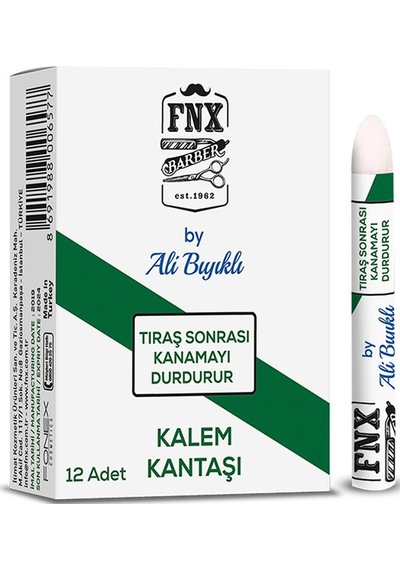 Fnx Barber Kalem Kantaşı 12 Adet