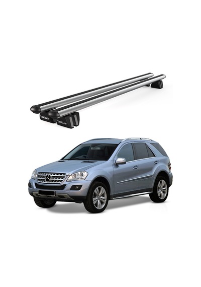 Pençe Mercedes-benz Ml Ara Atkı W164 2005-2011 Uyumlu Gri Ara Atkı Port Bagaj Tavan Barı