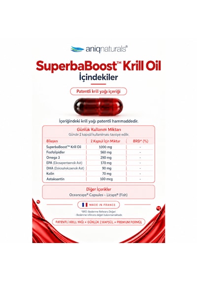 Superbaboost Krill Yağı Oil 150 Licaps