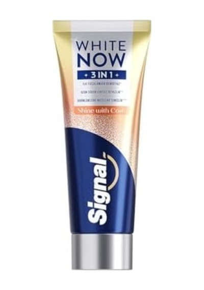 White Now 3in1 Shine With Care Diş Macunu