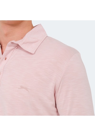 Slazenger KATSURO Erkek Polo Yaka Gül Tişört