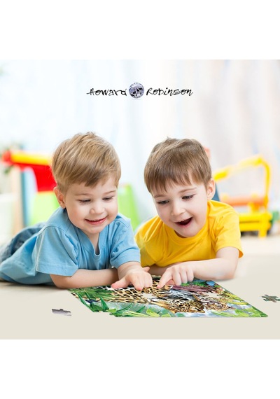 Prime 3d - Jaguar Ve Yavrusu 63 Parça Puzzle 10527