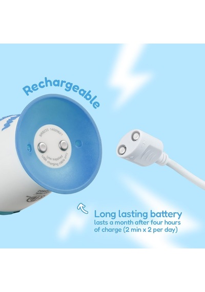 Baby Sonic Brush-baby Wildones Fil Desenli Çocuk Şarjlı Elektrikli Diş Fırçası, Zamanlayıcılı Diğer