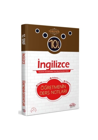10.Sınıf İngilizce Öğretmenin Ders Notları- Editör