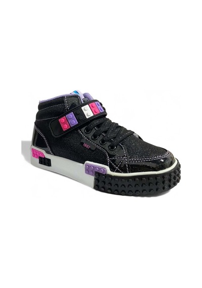 M.P Mp 242-3308 Çocuk Spor Ayakkabı Siyah - Pembe