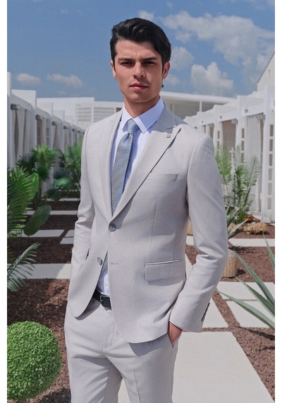 İmza Gri-beyaz Kırlangıç Yaka 6 Drop Slim Fit Tam Astar Esnek Takım Elbise 1001260163 Gri - Beyaz İmza Gri-beyaz Kırlangıç Yaka 6 Drop Slim Fit Tam Astar Esnek Takım Elbise 1001260163 Gri - Beyaz