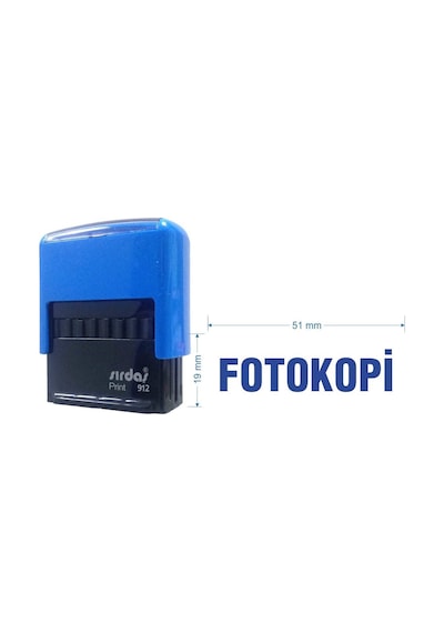 "fotokopi" Yazılı Kaşe